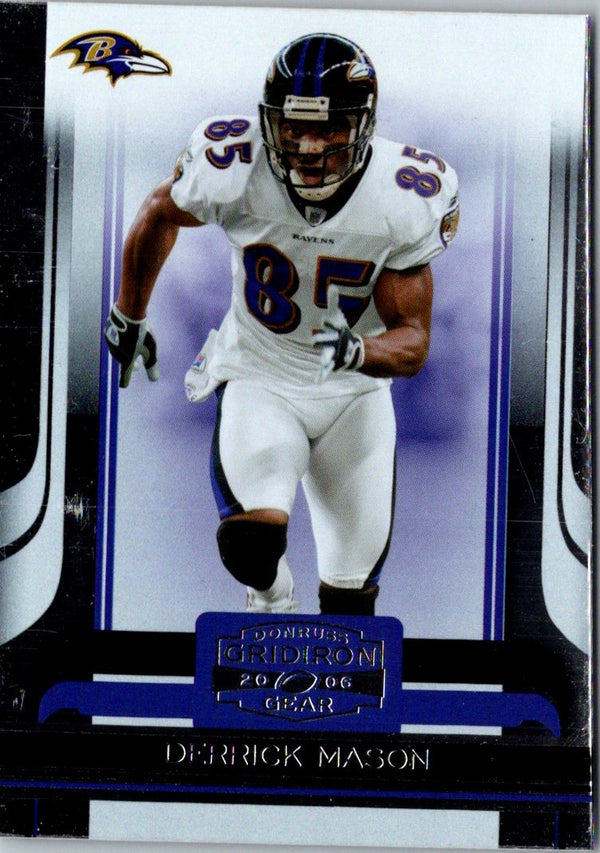 2006 Donruss Gridiron Gear Derrick Mason #10