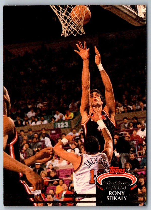 1992 Stadium Club Rony Seikaly #145