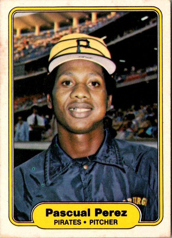 1982 Fleer Pascual Perez #491