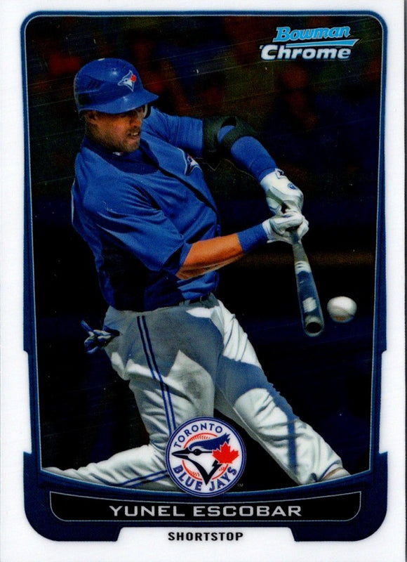 2012 Bowman Chrome Yunel Escobar #79