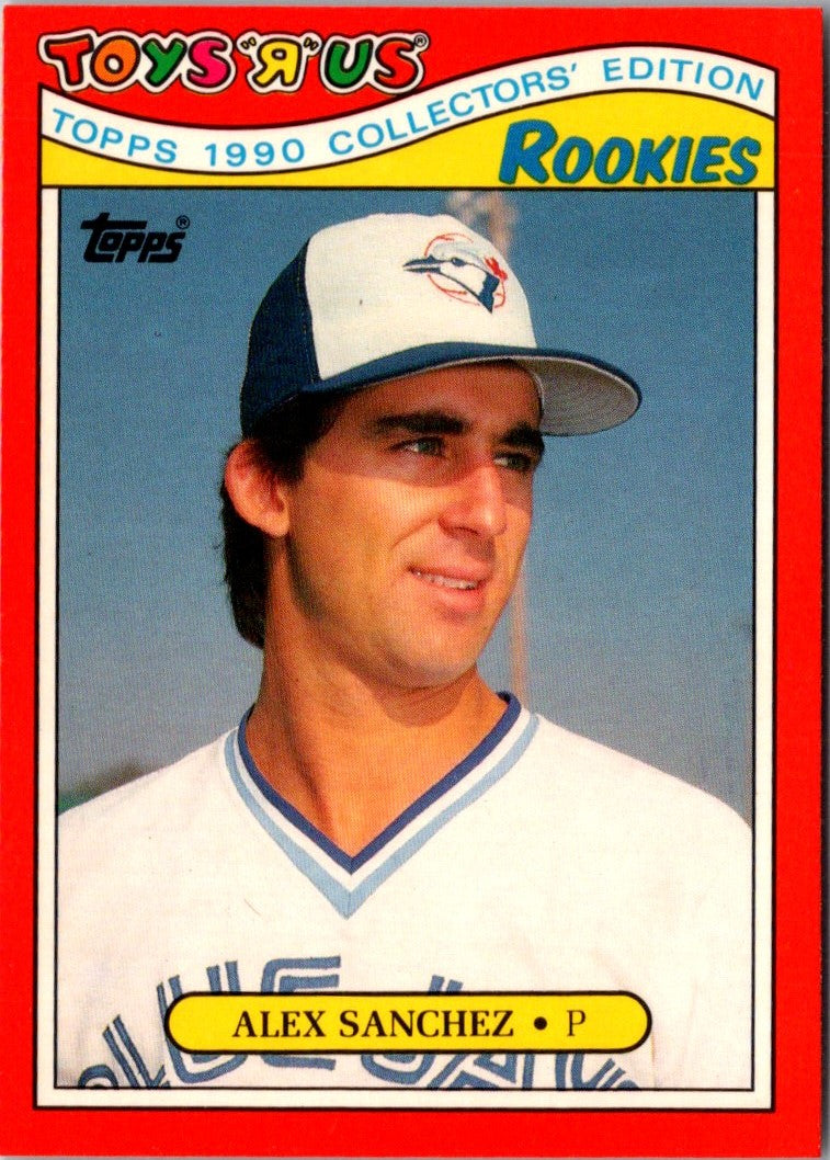 1990 Topps Toys'R'Us Rookies Alex Sanchez