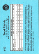 1990 Classic Draft Picks Todd Ritchie