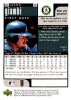 1999 Fleer Brilliants Jason Giambi #16