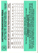 1984 Donruss Tony Pena