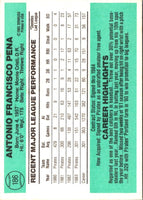 1984 Donruss Tony Pena #186
