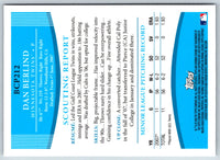 2008 Bowman Chrome Prospects Dan Berlind #BCP212