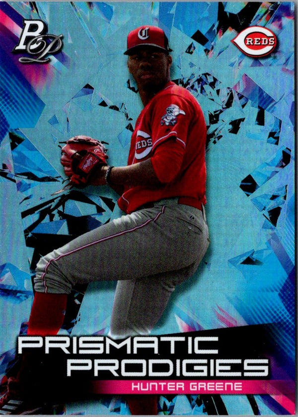 2019 Bowman Platinum Prismatic Prodigies Hunter Greene #PPP-36