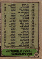 1979 Topps Texas Rangers - Pat Corrales #499