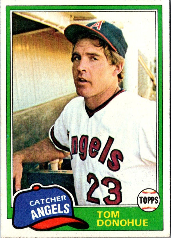 1981 Topps Tom Donohue #621