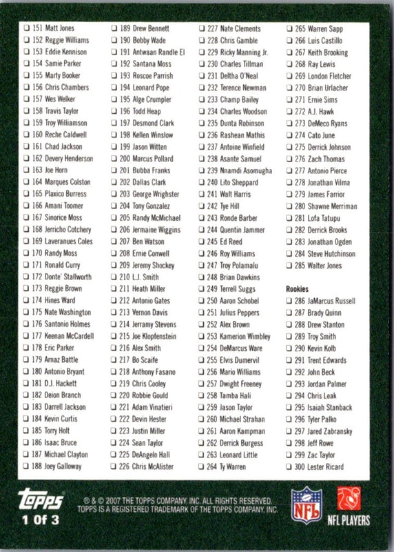 2006 Topps Matt Jones #184