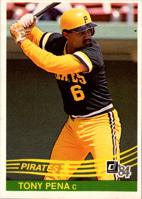 1984 Donruss Tony Pena #186