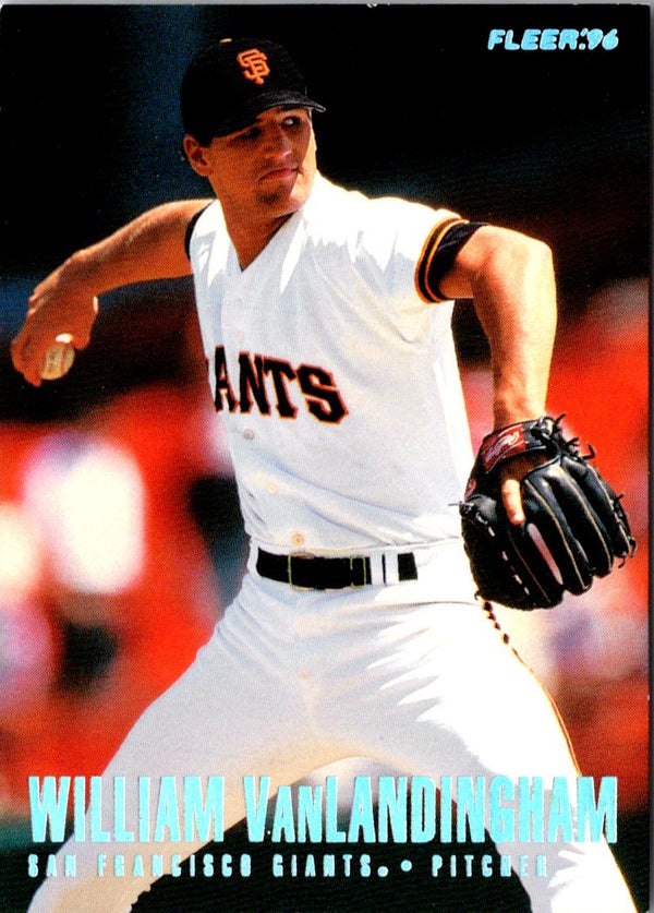 1996 Fleer William Van Landingham #599