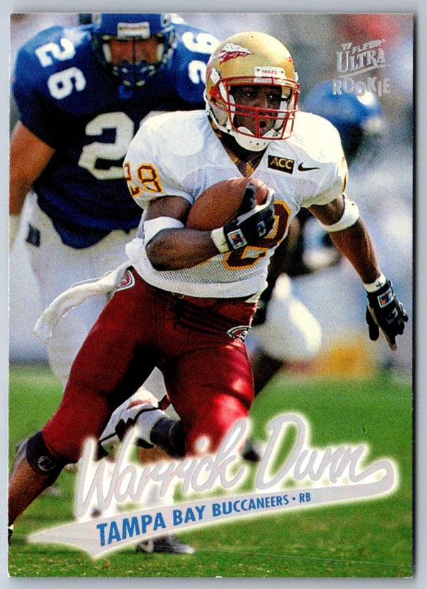 1997 Ultra Warrick Dunn #183 Rookie