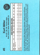 1990 Classic Draft Picks Kurt Miller