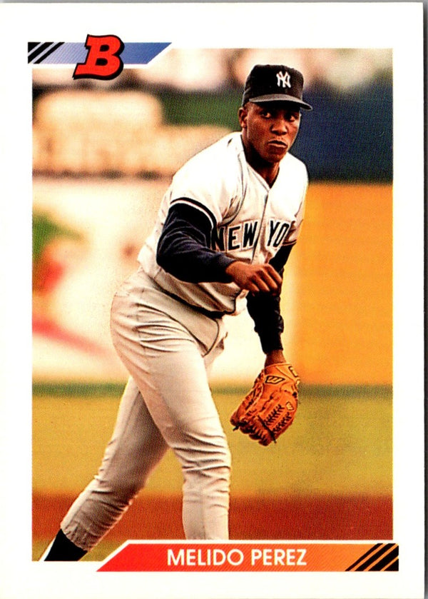 1992 Bowman Melido Perez #365