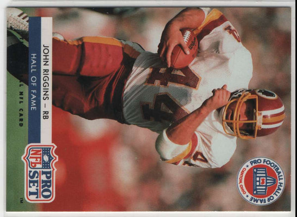 1992 Pro Set HOF Inductees John Riggins #SC4