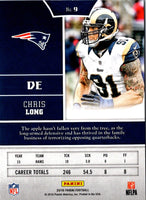 2016 Panini Shining Armor Rainbow Foil Chris Long #9