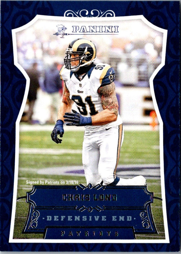 2016 Panini Shining Armor Rainbow Foil Chris Long #9