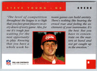 1991 Pro Line Portraits Steve Young #8