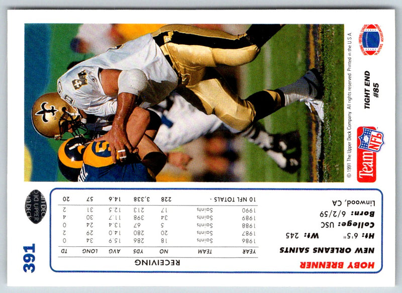 1990 Pro Set Hoby Brenner