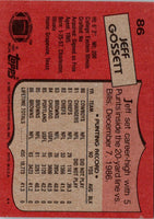 1987 Topps Jeff Gossett #86