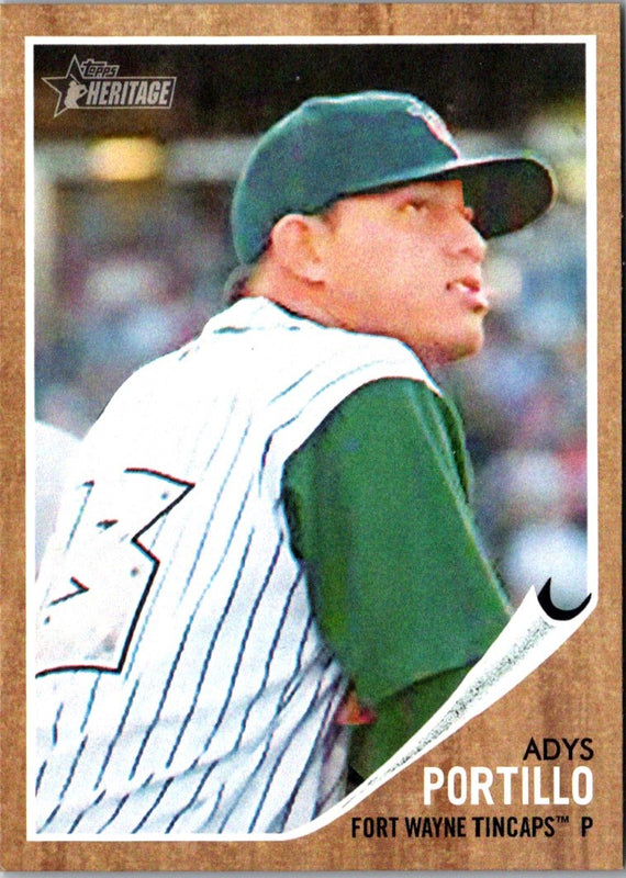 2011 Topps Heritage Minor League Adys Portillo #114
