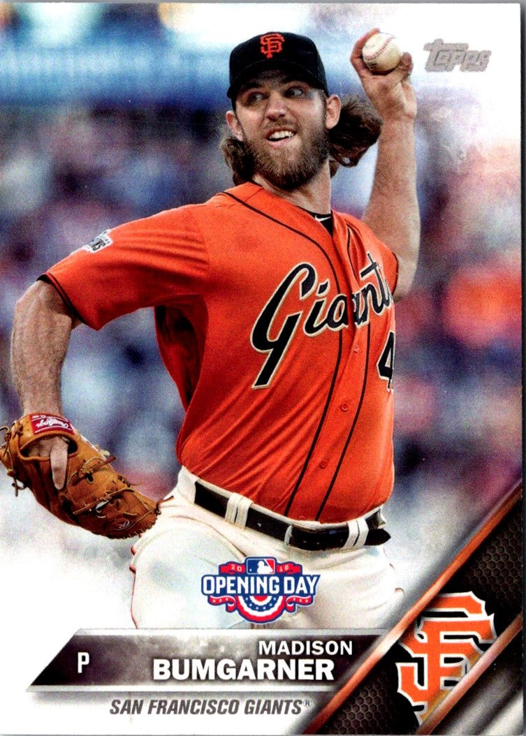 2016 Topps Opening Day Madison Bumgarner