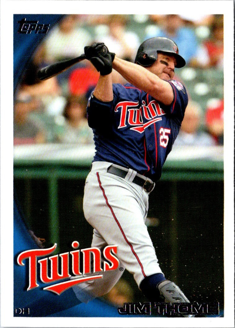 2010 Topps Update Jim Thome