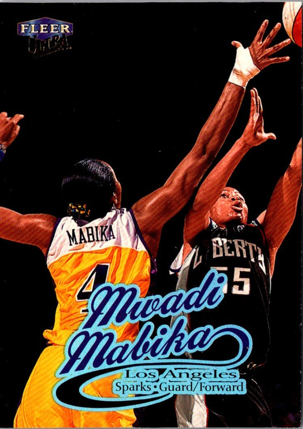 1999 Ultra WNBA Mwadi Mabika #89