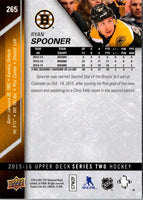 2015 Upper Deck Ryan Spooner #265