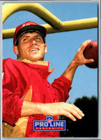 1991 Pro Line Portraits Steve Young #8