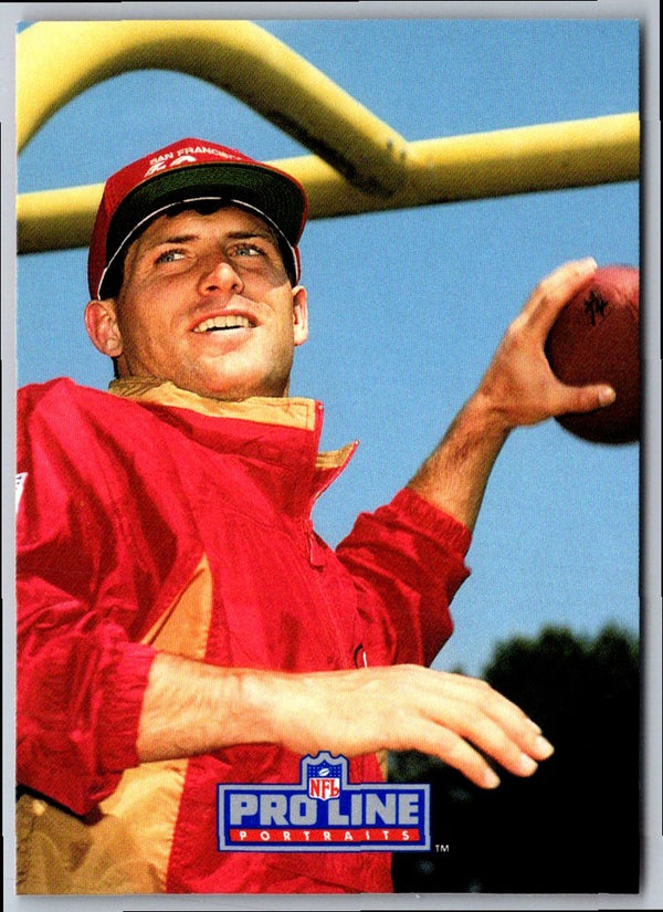 1991 Pro Line Portraits Steve Young #8