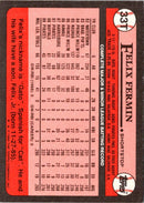 1989 Topps Traded Felix Fermin