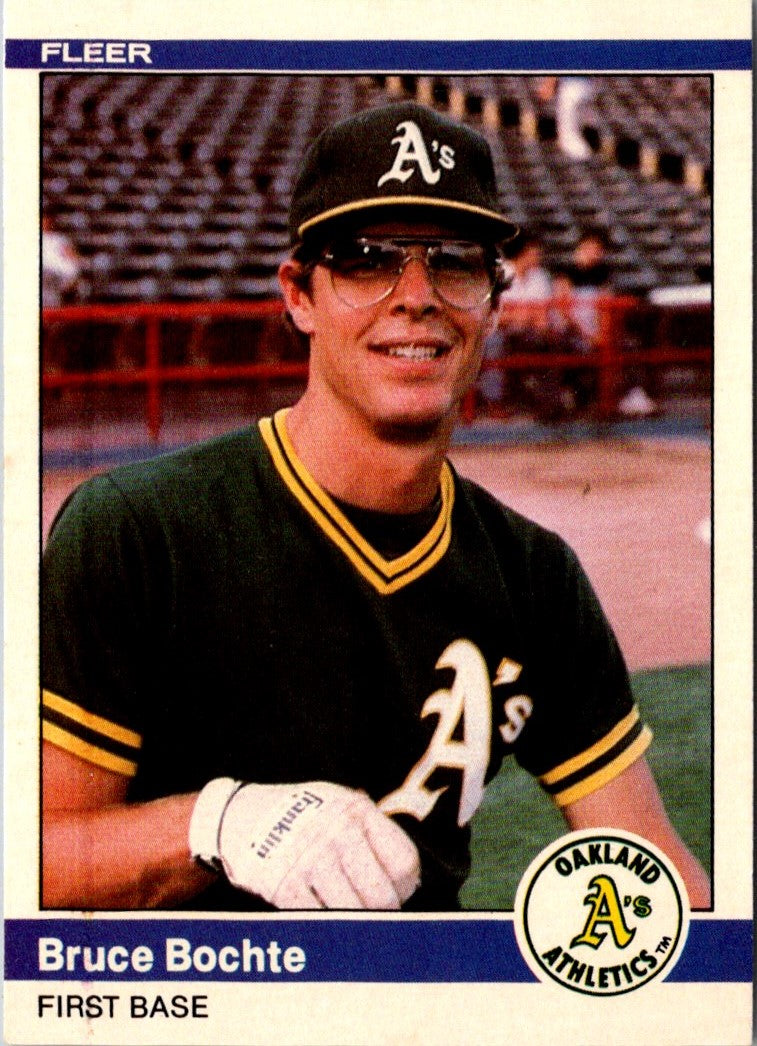 1984 Fleer Update Bruce Bochte