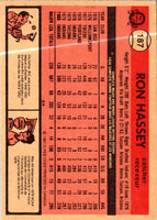 1981 O-Pee-Chee Ron Hassey #187