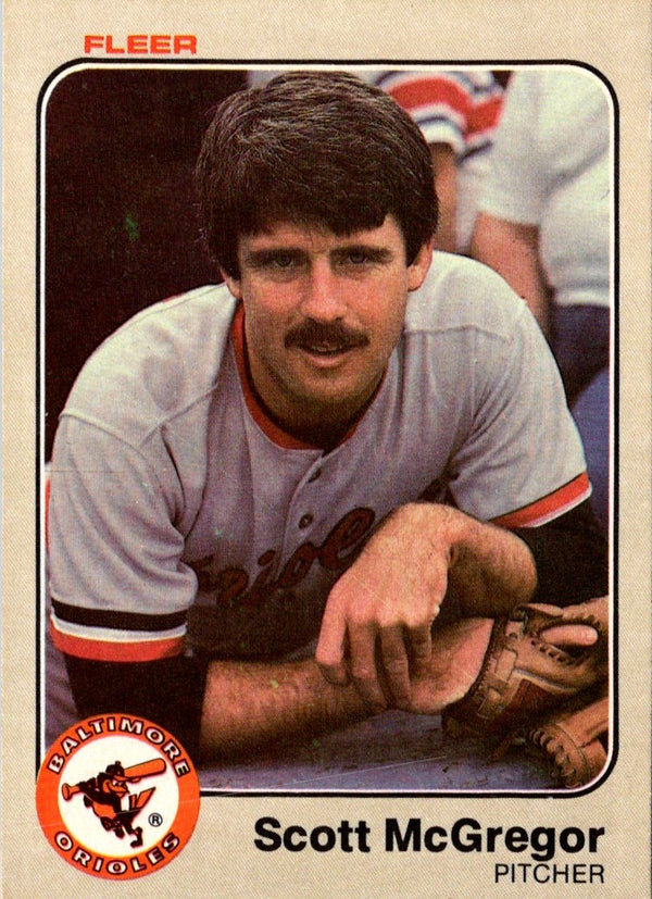 1983 Fleer Scott McGregor #66