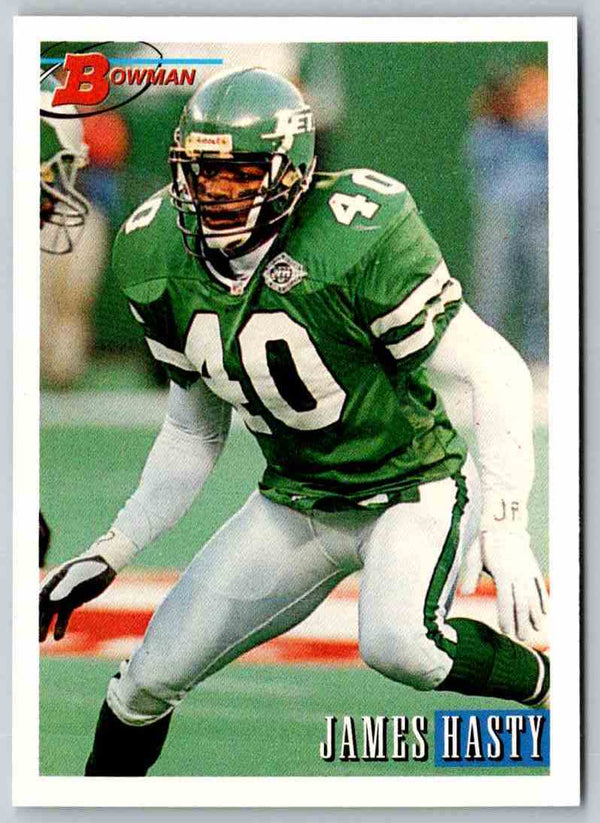 1993 Bowman Football James Hasty #389