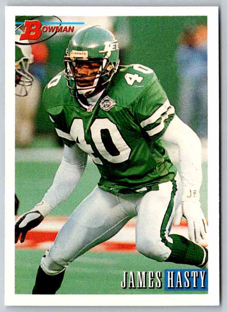 1993 Bowman Football James Hasty