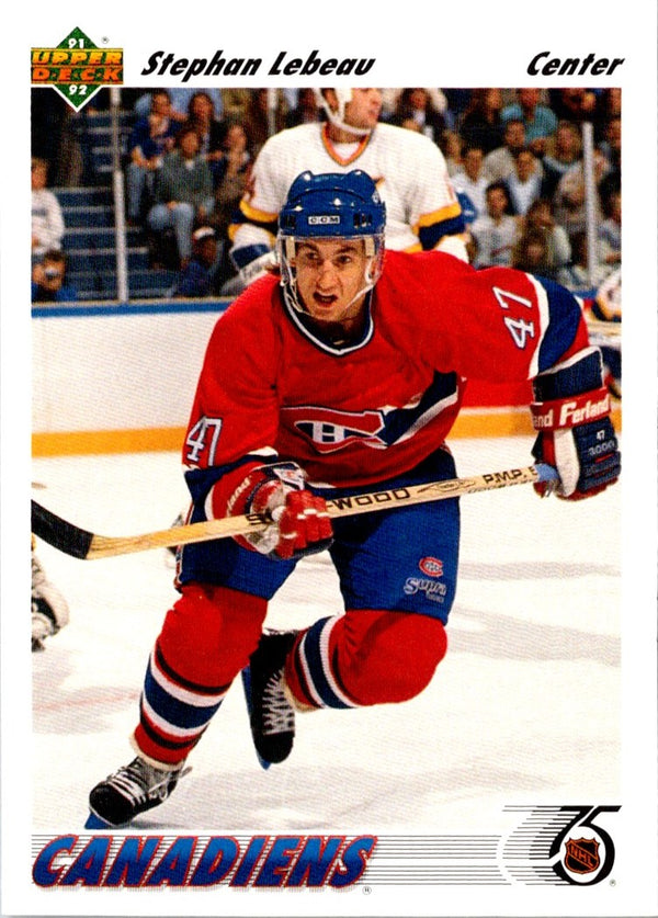 1991 Upper Deck Stephan Lebeau #261