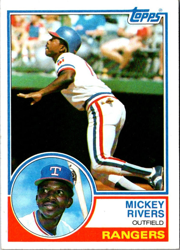 1983 Topps Mickey Rivers #224