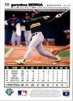 1995 Collector's Choice Geronimo Berroa #131
