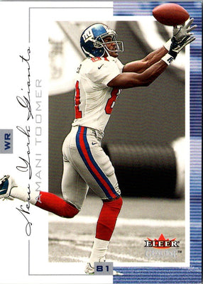 2001 Fleer Genuine Amani Toomer #74