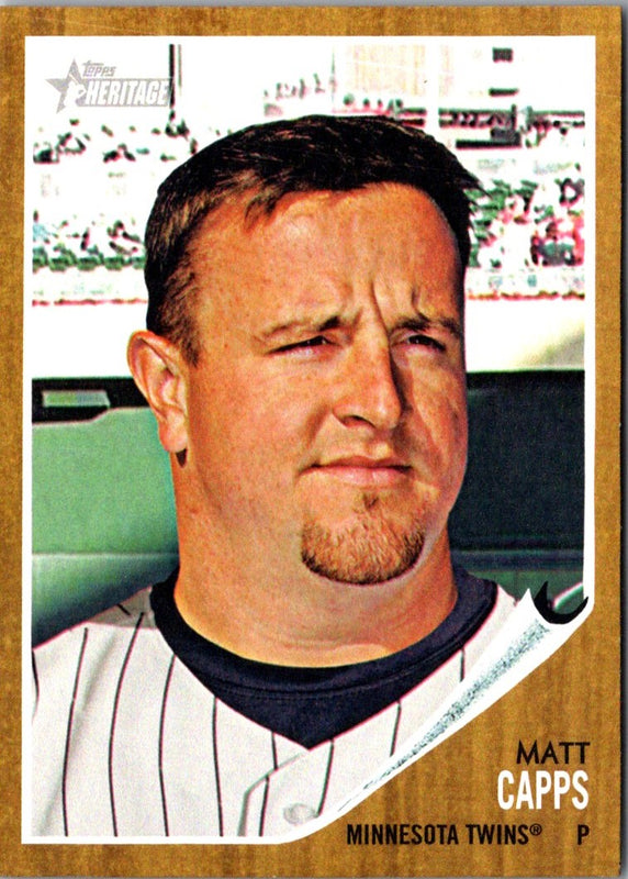2011 Topps Heritage Matt Capps #102