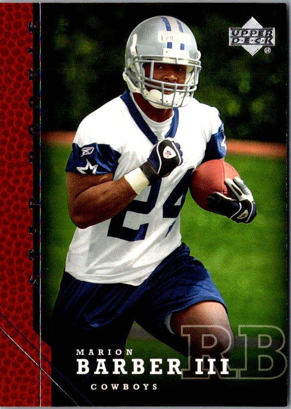 2005 Upper Deck Marion Barber #265 Rookie