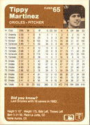 1983 Fleer Tippy Martinez