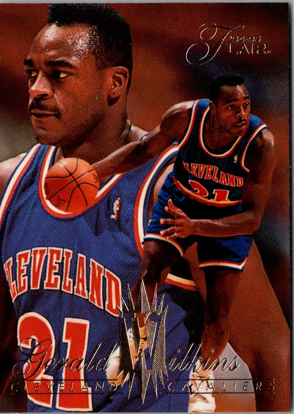 1994 Flair Gerald Wilkins #31