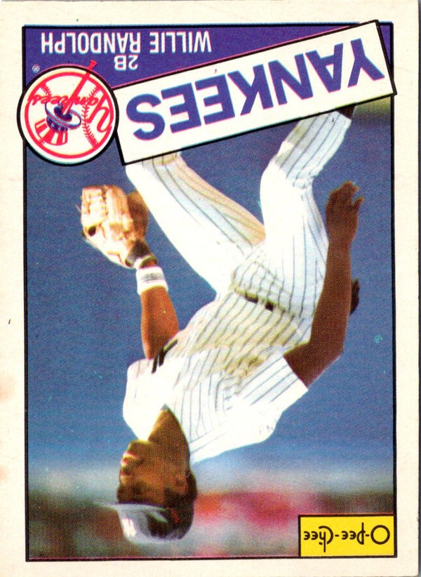 1985 O-Pee-Chee Willie Randolph #8