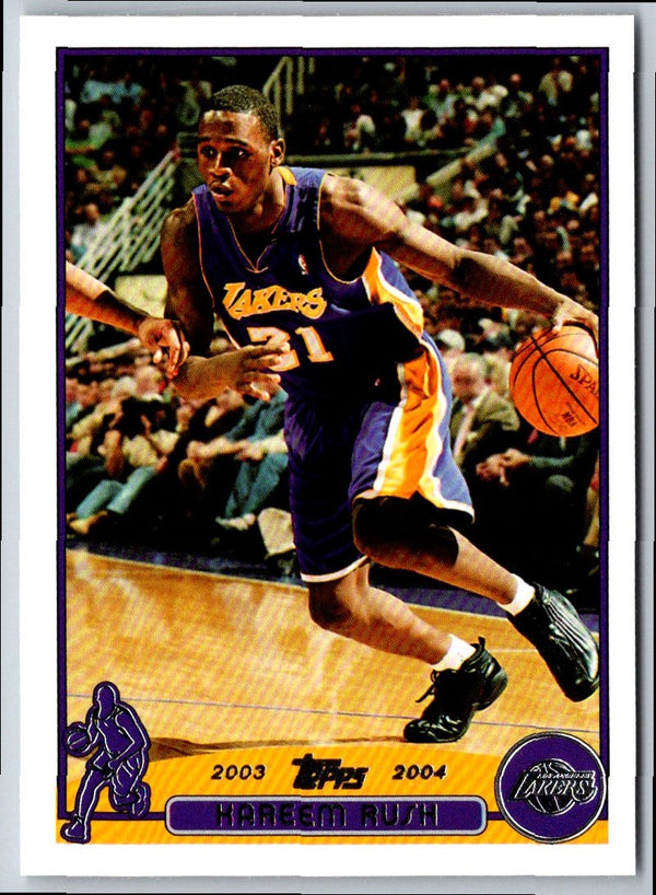 2003 Topps 1st Edition Kareem Rush #63