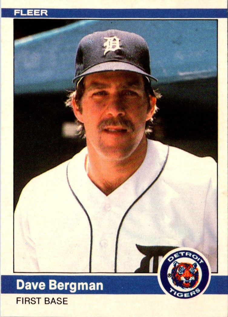 1984 Fleer Update Dave Bergman