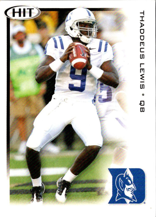 2010 SAGE HIT Thaddeus Lewis #9